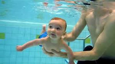 Swimming Toddler